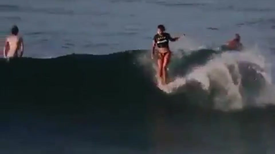 Coast Line surfing in Africa